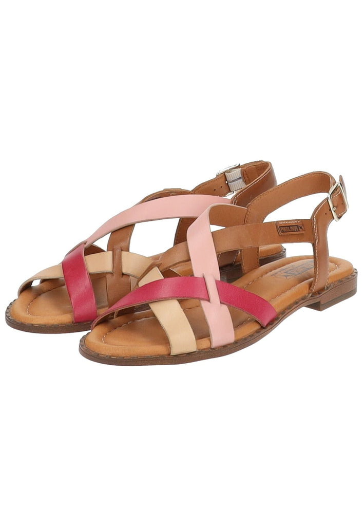 Pikolinos Sandalen Leder Beige/Rosa