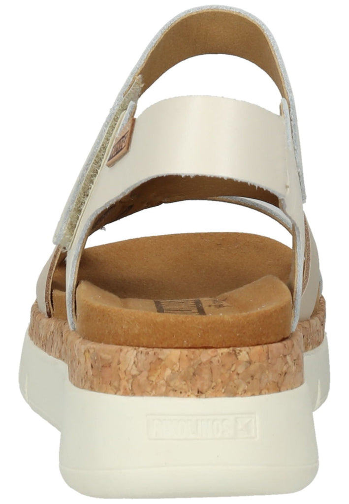 Pikolinos Sandalen Leder Beige/Weiß