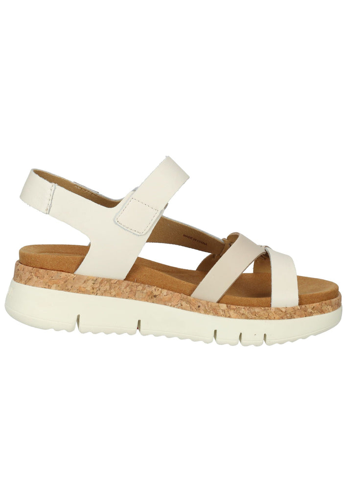 Pikolinos Sandalen Leder Beige/Weiß