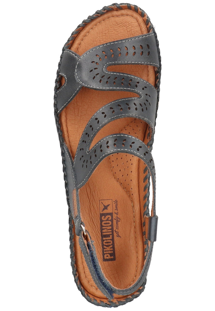 Pikolinos Sandalen Leder Blau