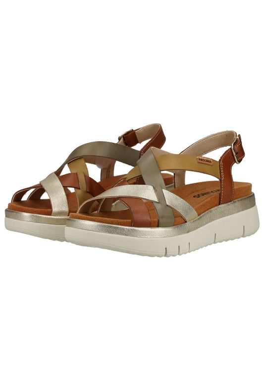 Pikolinos Sandalen Leder Brandy