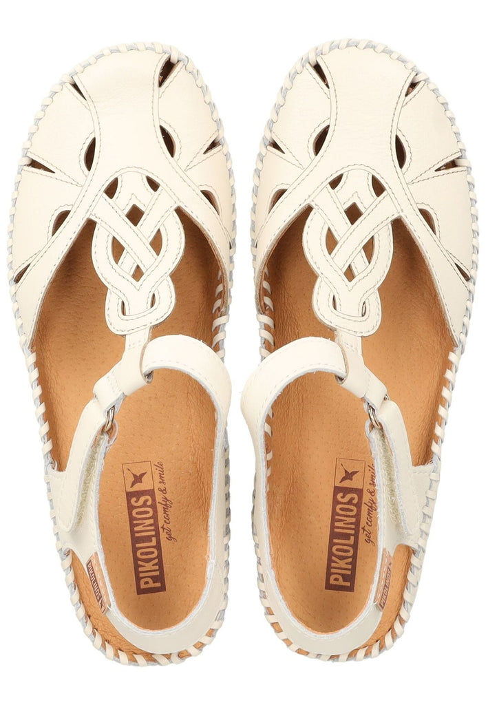 Pikolinos Sandalen Leder Creme