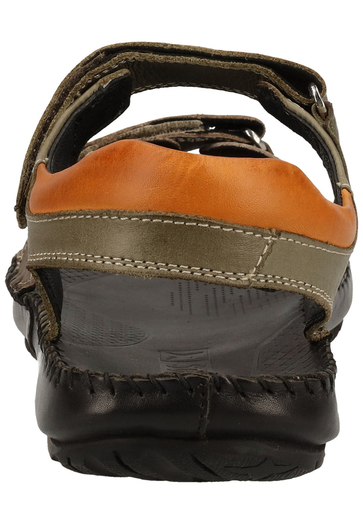 Pikolinos Sandalen Leder Dunkel Grau
