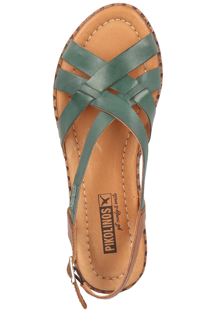 Pikolinos Sandalen Leder Grün