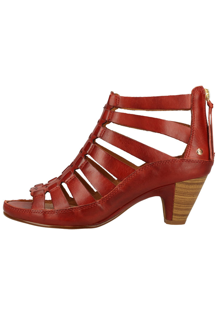 Pikolinos Sandalen Leder Rot