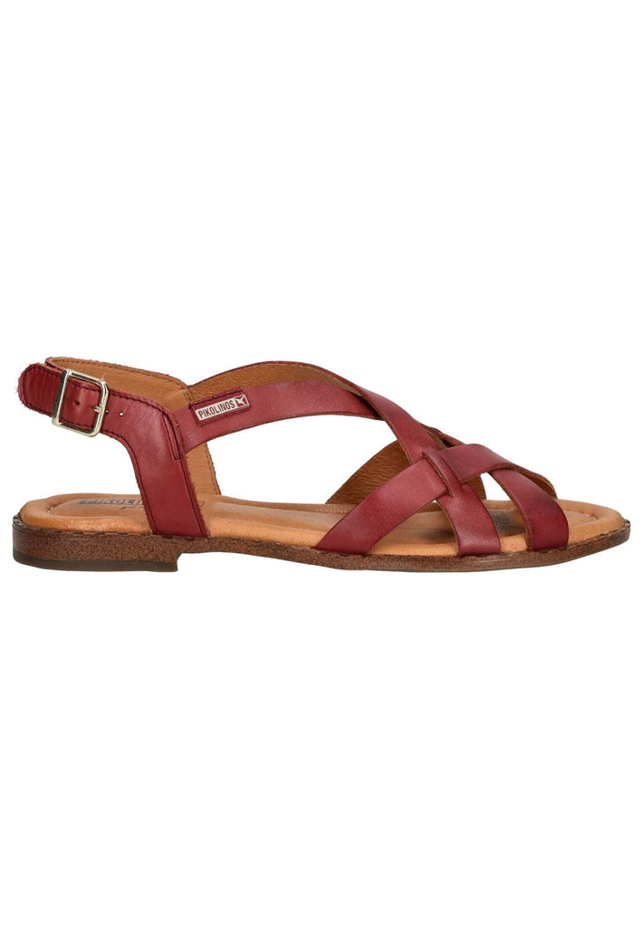 Pikolinos Sandalen Leder Rot