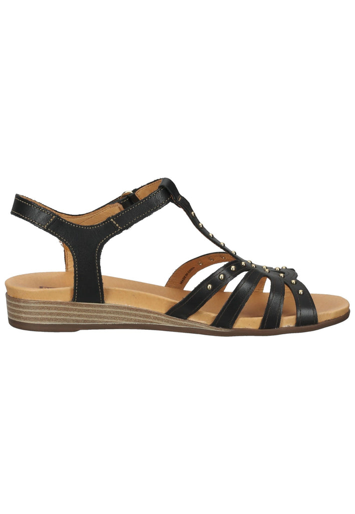 Pikolinos Sandalen Leder Schwarz