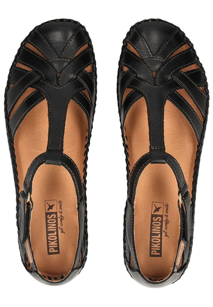 Pikolinos Sandalen Leder Schwarz