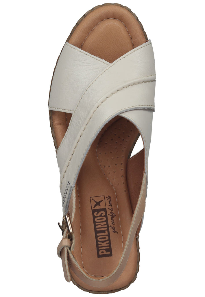 Pikolinos Sandalen Leder Weiß
