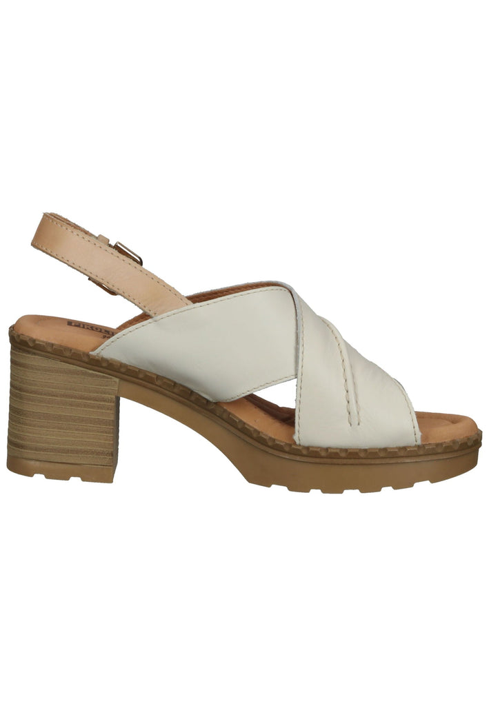 Pikolinos Sandalen Leder Weiß