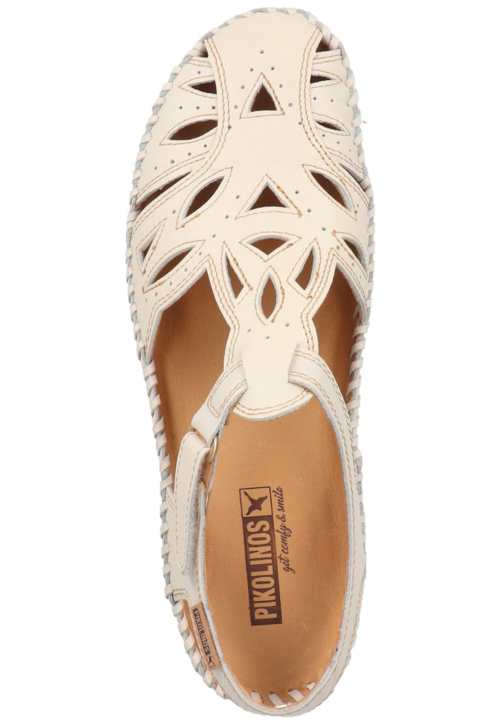 Pikolinos Sandalen Leder Weiß