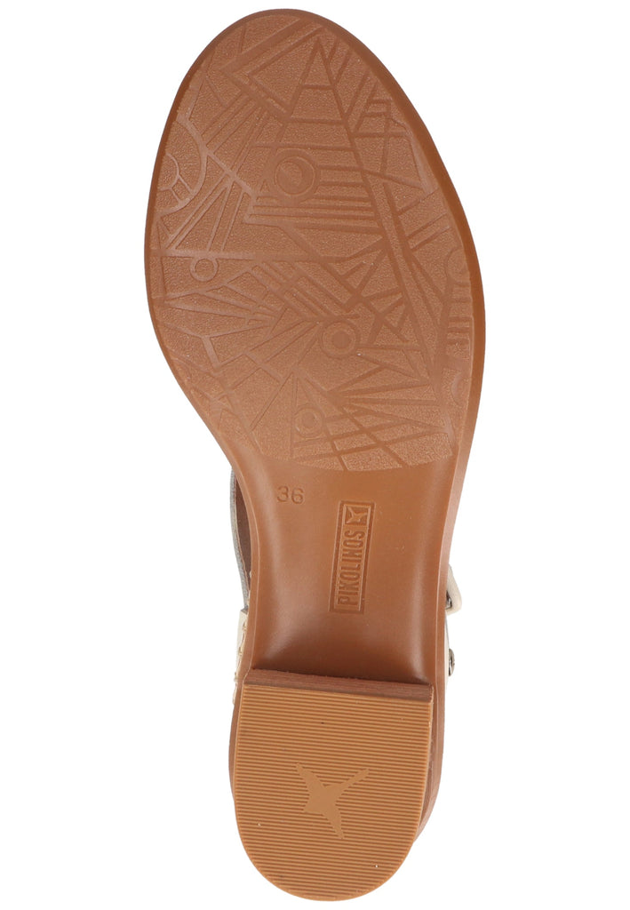 Pikolinos Sandalen Leder Weiß