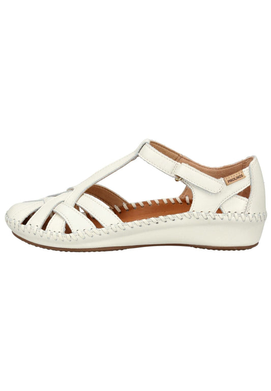 Pikolinos Sandalen Leder Weiß
