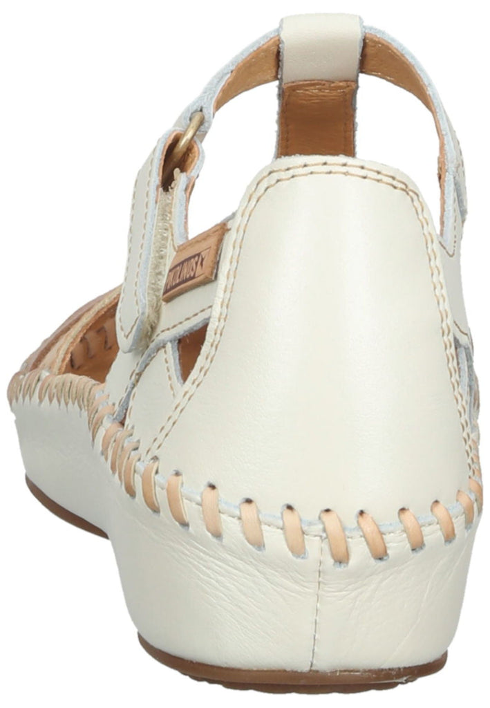Pikolinos Sandalen Leder Weiß/Beige