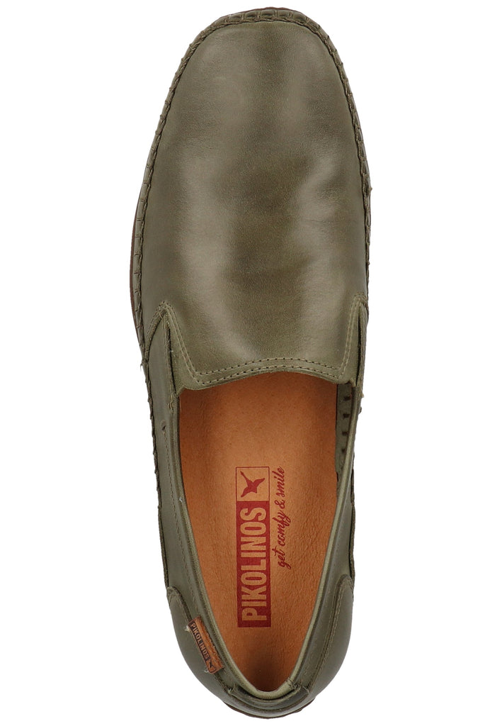 Pikolinos Slipper Leder Grün