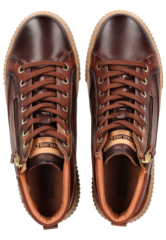 Pikolinos Sneaker Leder Mittelbraun