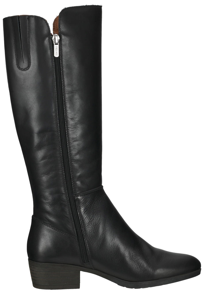Pikolinos Stiefel Leder Schwarz