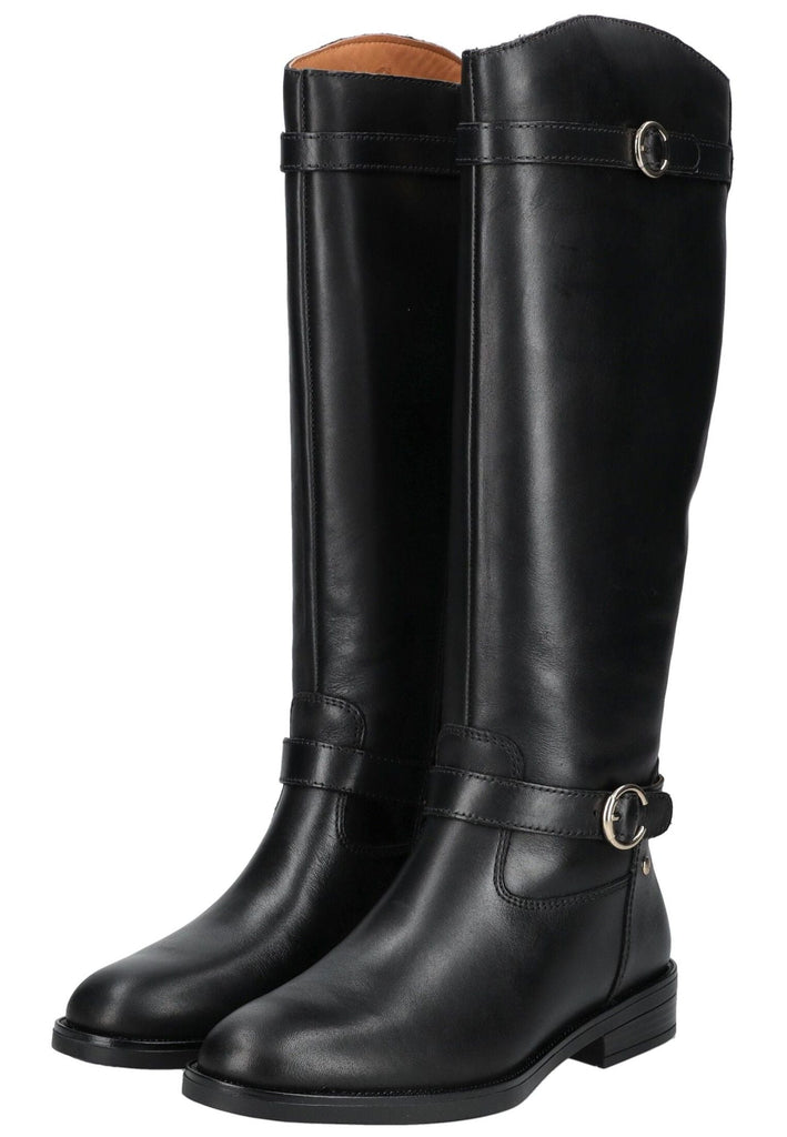 Pikolinos Stiefel Leder Schwarz