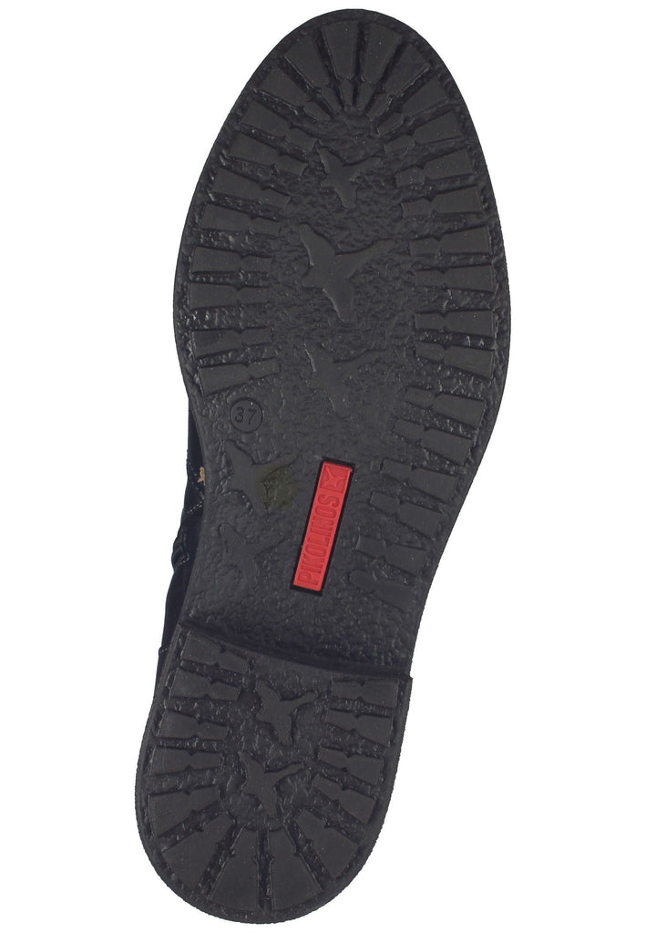 Pikolinos Stiefel Leder Schwarz