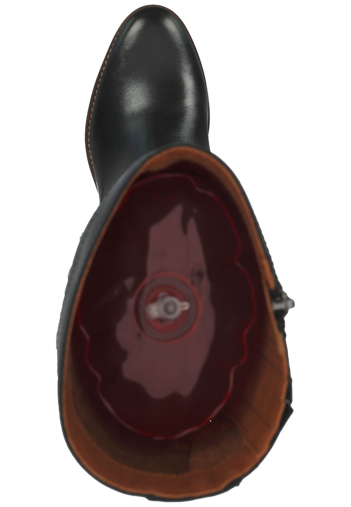 Pikolinos Stiefel Leder Schwarz