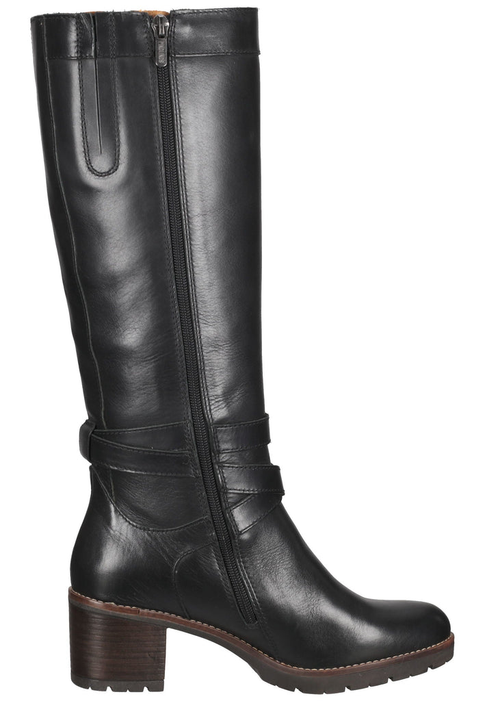 Pikolinos Stiefel Leder Schwarz
