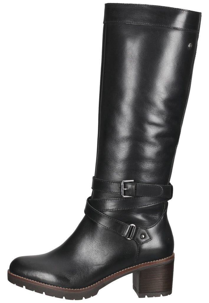 Pikolinos Stiefel Leder Schwarz