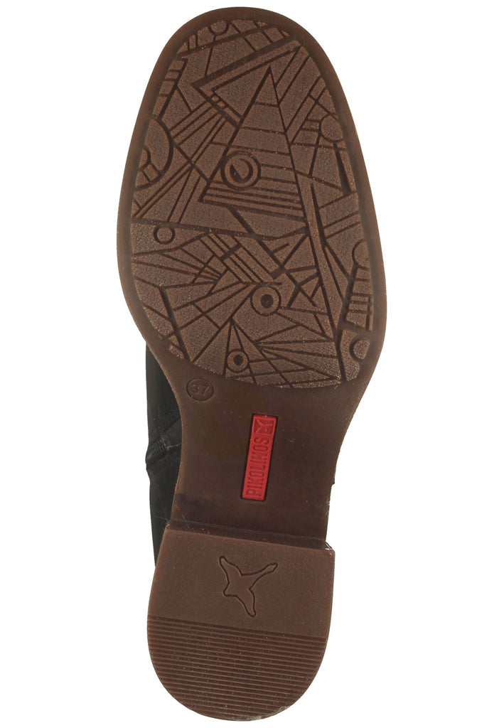 Pikolinos Stiefel Leder Schwarz Warmfutter