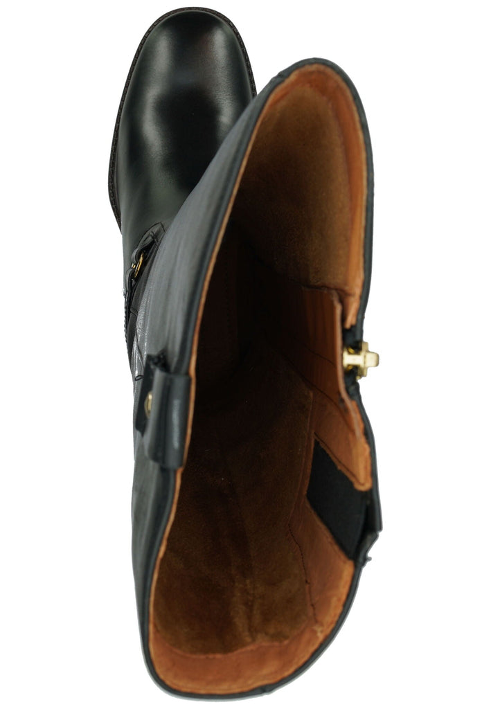 Pikolinos Stiefel Leder Schwarz Warmfutter