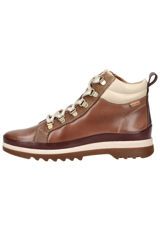 Pikolinos Stiefelette Leder Braun/Beige