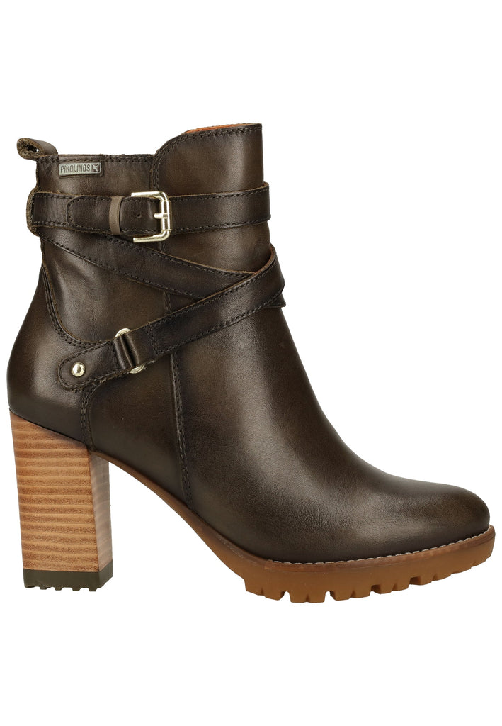 Pikolinos Stiefelette Leder Dunkelbraun