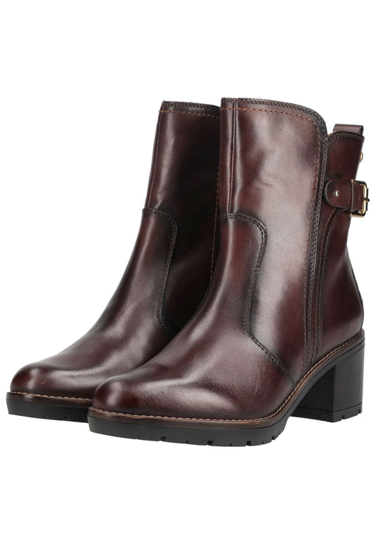 Pikolinos Stiefelette Leder Dunkelbraun
