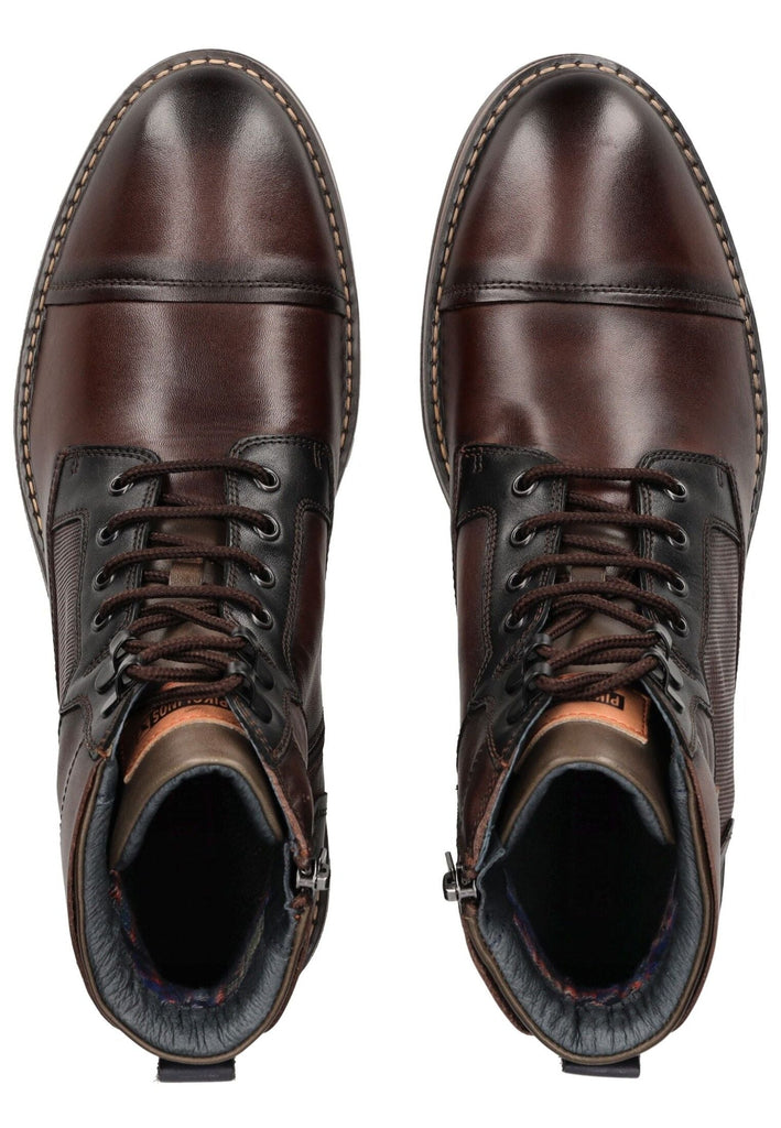 Pikolinos Stiefelette Leder Dunkelbraun Warmfutter