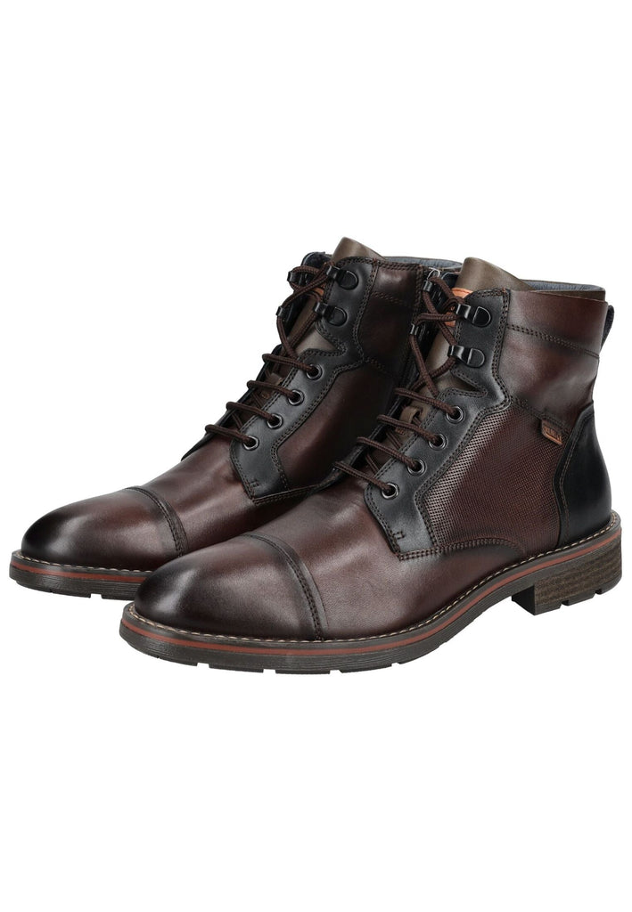 Pikolinos Stiefelette Leder Dunkelbraun Warmfutter