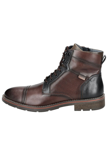 Pikolinos Stiefelette Leder Dunkelbraun Warmfutter