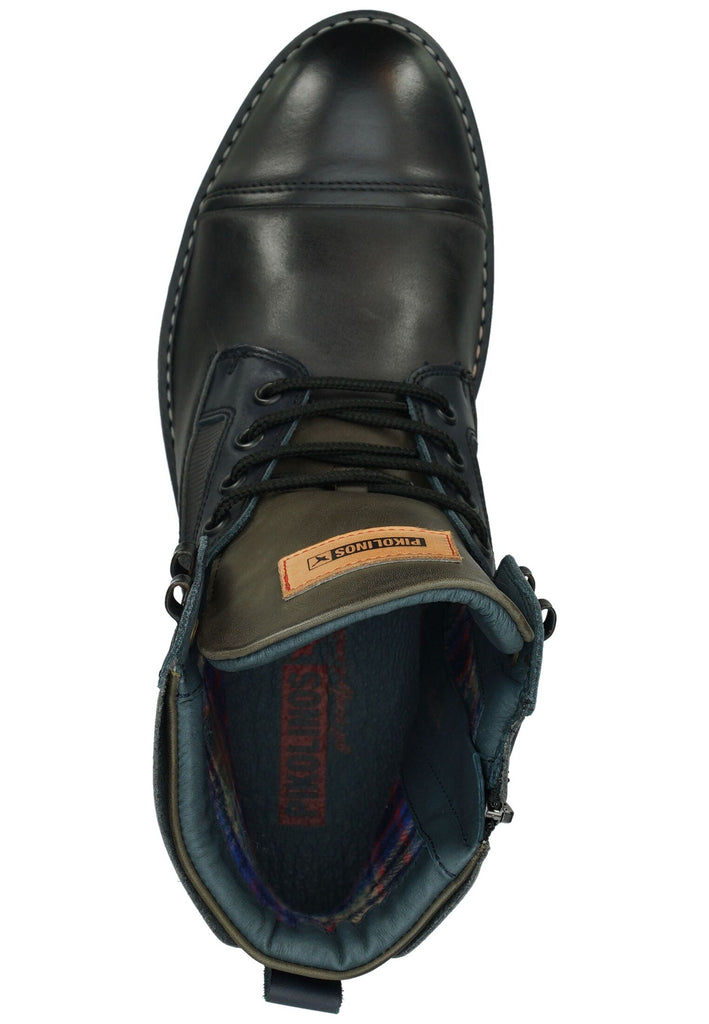 Pikolinos Stiefelette Leder Grau Warmfutter