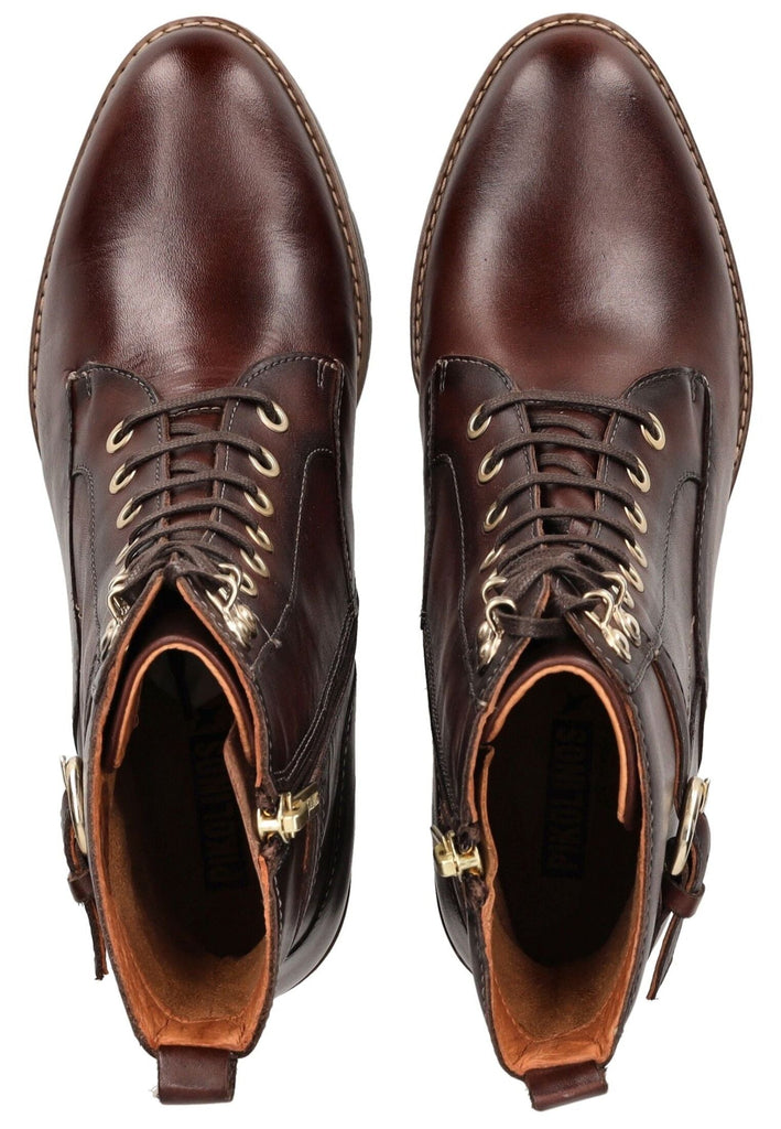 Pikolinos Stiefelette Leder Mittelbraun