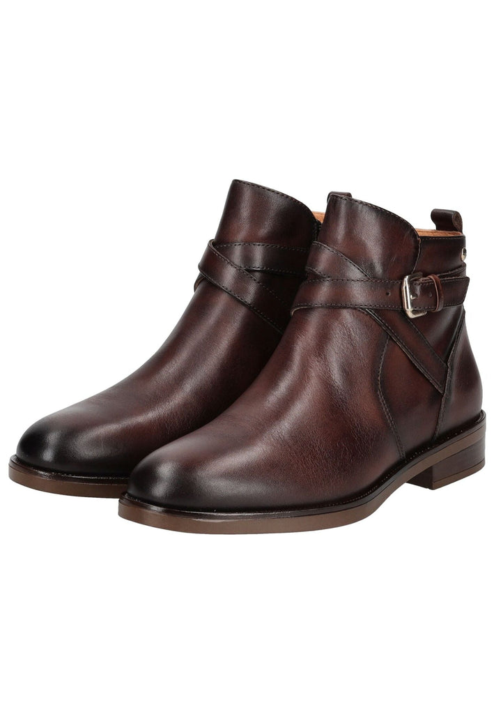 Pikolinos Stiefelette Leder Mittelbraun