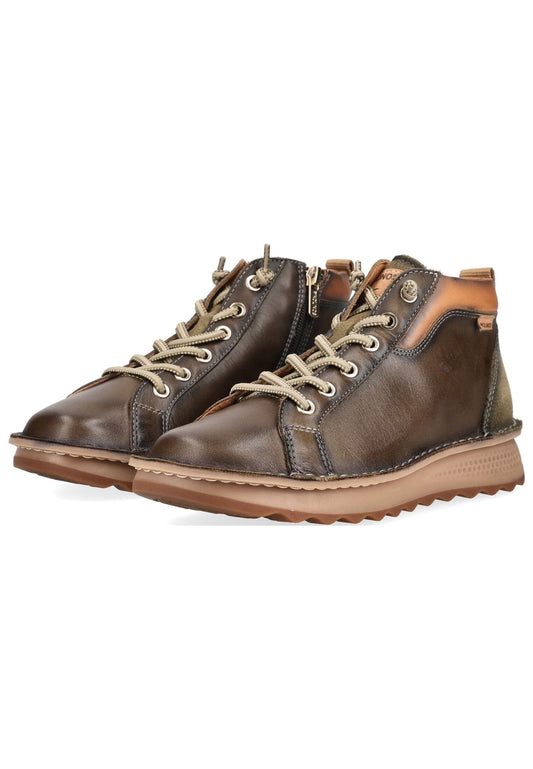 Pikolinos Stiefelette Leder Olive