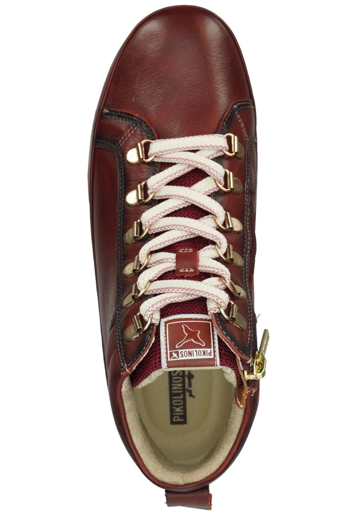 Pikolinos Stiefelette Leder Rot Warmfutter