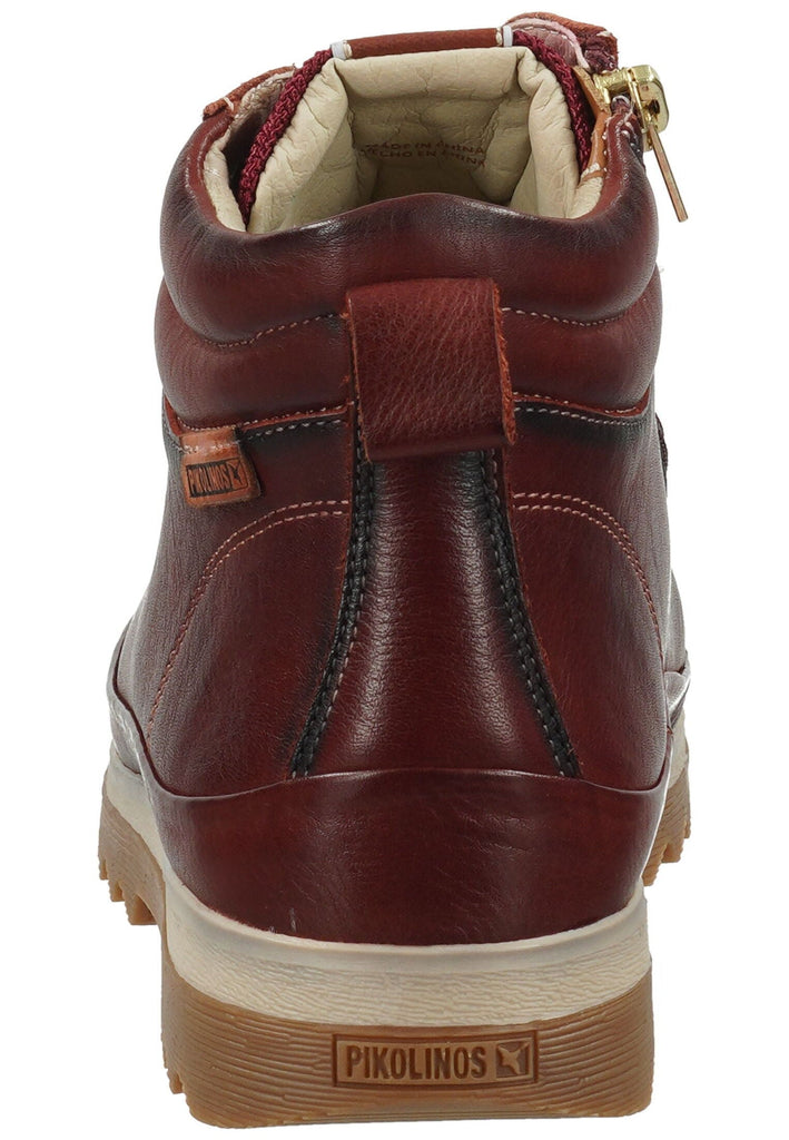 Pikolinos Stiefelette Leder Rot Warmfutter