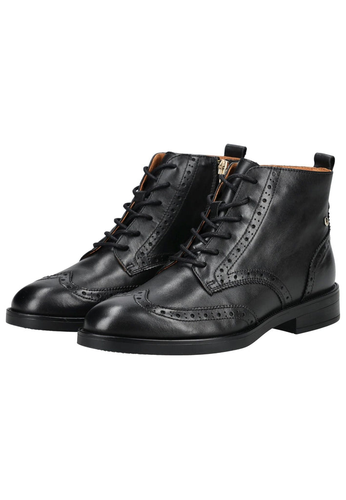 Pikolinos Stiefelette Leder Schwarz