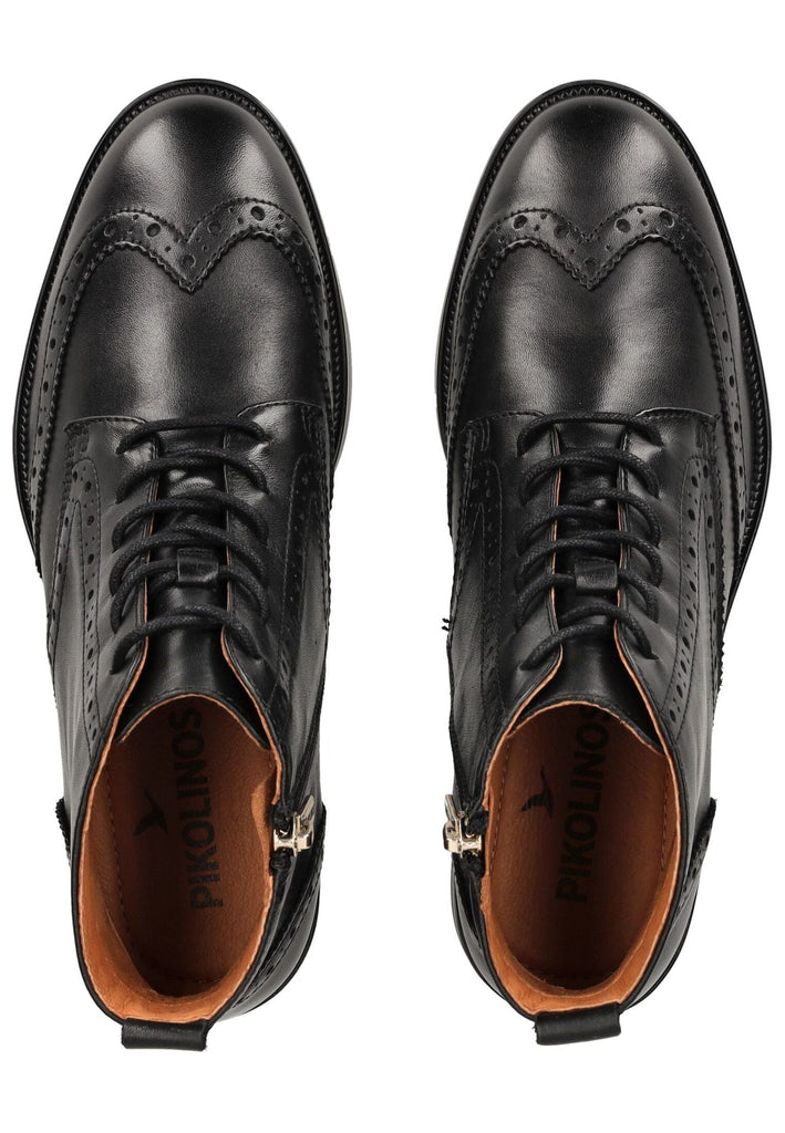 Pikolinos Stiefelette Leder Schwarz