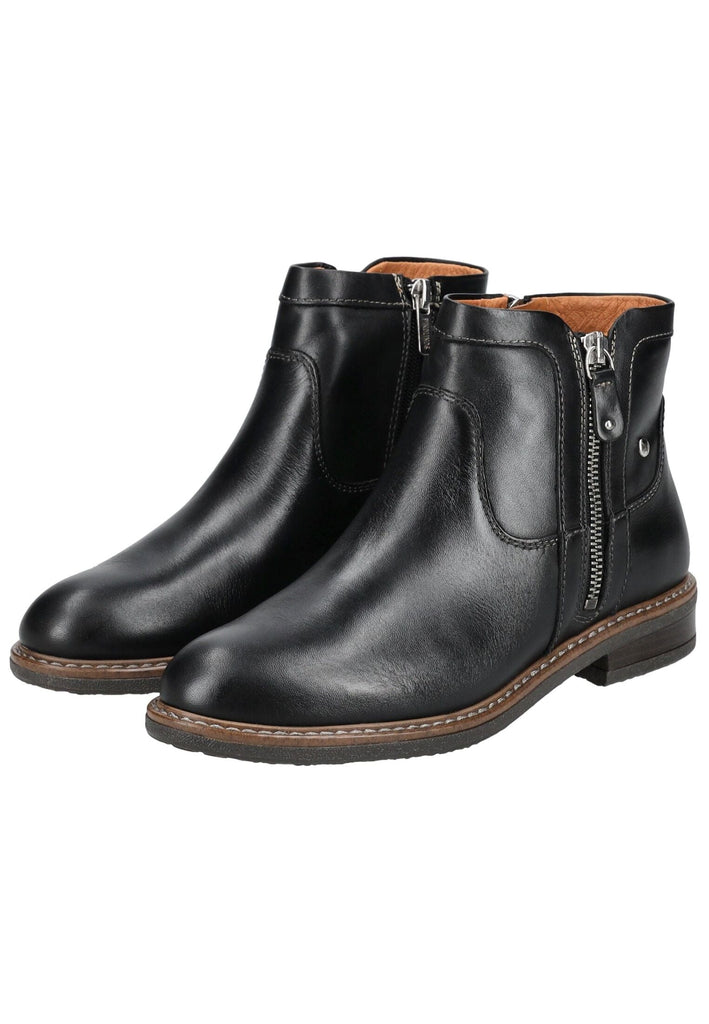 Pikolinos Stiefelette Leder Schwarz
