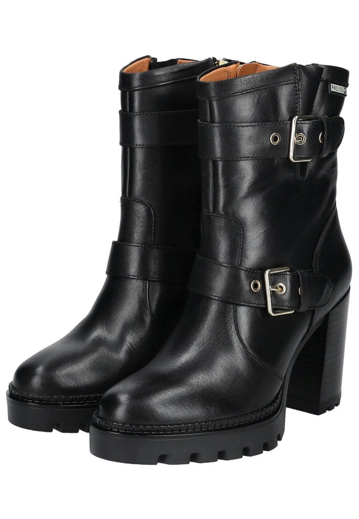 Pikolinos Stiefelette Leder Schwarz