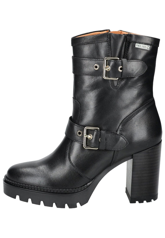 Pikolinos Stiefelette Leder Schwarz