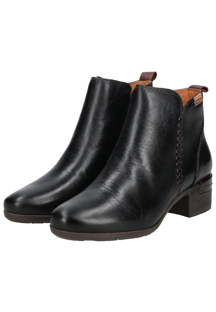 Pikolinos Stiefelette Leder Schwarz