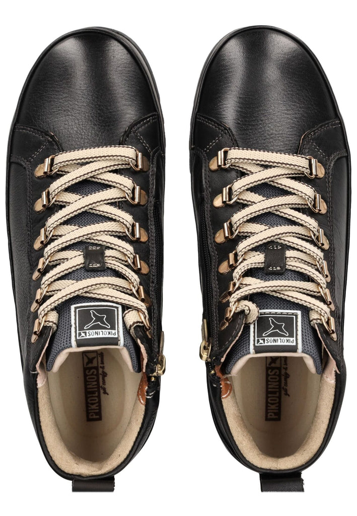 Pikolinos Stiefelette Leder Schwarz