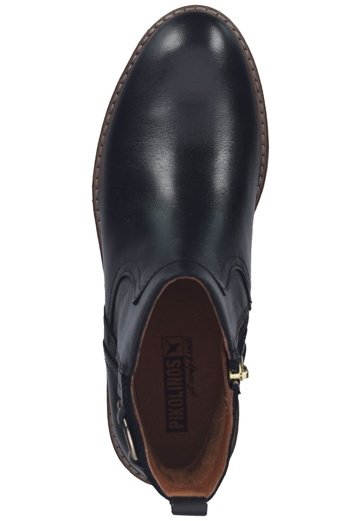 Pikolinos Stiefelette Leder Schwarz
