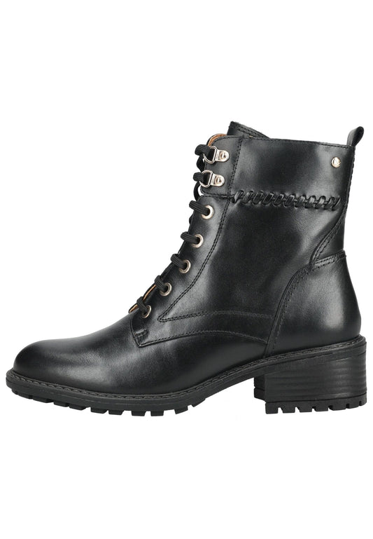 Pikolinos Stiefelette Leder Schwarz