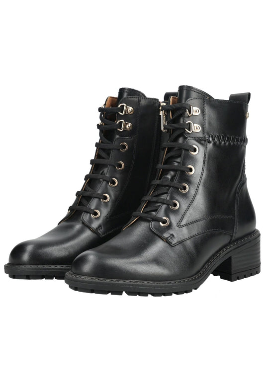 Pikolinos Stiefelette Leder Schwarz